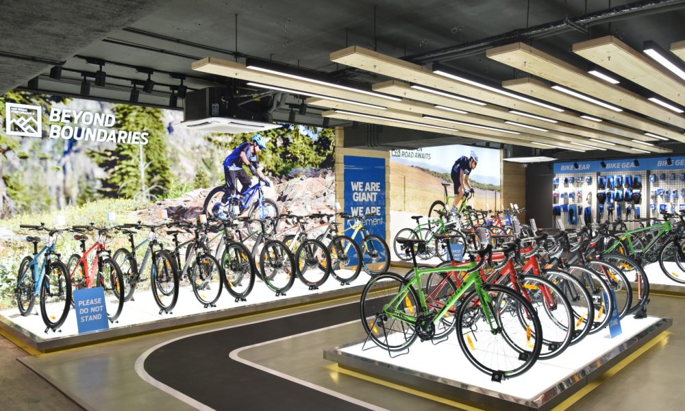 Giant' bicycles launched its flagship 