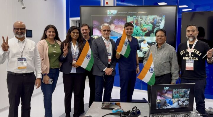 India Performs World's First 10,000 Km Robotic Surgery Using Homegrown SSI Mantra System