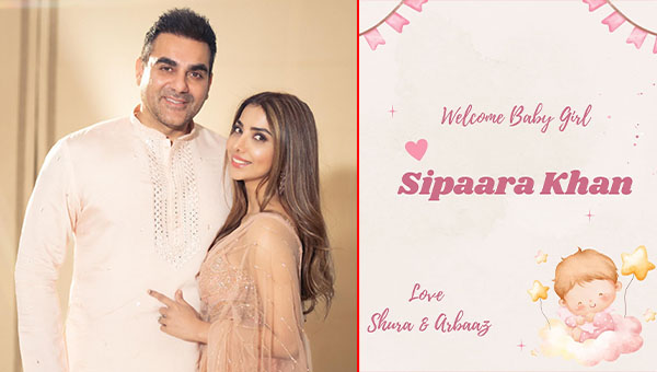 Arbaaz Khan and Sshura Khan Welcome Adorable Baby Girl Sipaara - Salman Khan Joins Hospital Celebration!