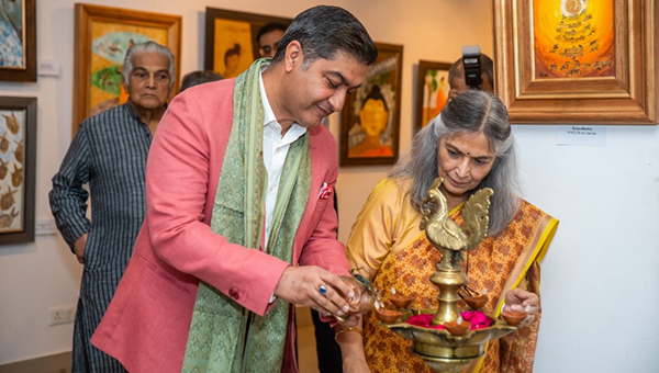 Echoes of the Eternal: Goldy Malhotra’s New Delhi Art Show Bridges Time, Spirit, and Modern Life