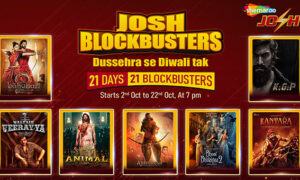 Dussehra to Diwali Blockbuster Bash: 21 Mega Movies in 21 Days Only on Shemaroo Josh!