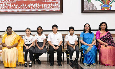 From Classroom to Rashtrapati Bhavan: Birla Open Minds Students Shine on the National Stage!