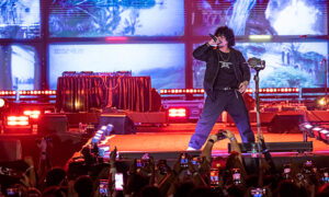 Hanumankind Rocks Flying Machine Denim at Epic Homerun Tour Final