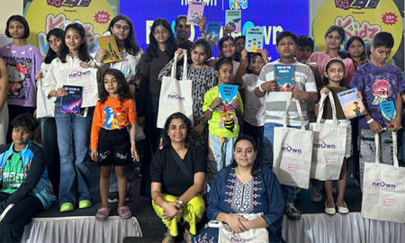 Kids Ditch Screens for Books: 100+ Dive into Quiet Reading Bliss at Mumbai Event