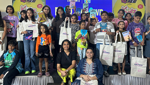 Kids Ditch Screens for Books: 100+ Dive into Quiet Reading Bliss at Mumbai Event