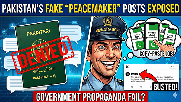 Pakistani Travelers Spam X with Identical 'Peacemaker' Tales After Iran Ceasefire – Caught Red-Handed