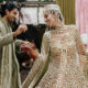Arissa Khan Shines in Mirror-Embellished ITRH Couture at Mehendi
