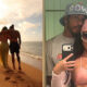 Kim Kardashian Shares Beach Vacation Photos With Lewis Hamilton and Family