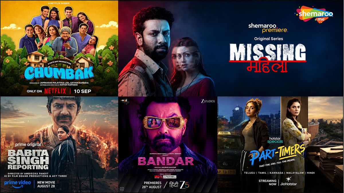 5 New OTT Releases You Shouldn’t Miss This Week: Missing Mahila, Bandar, Babita Singh Reporting & More